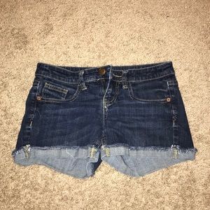 Target denim shorts (mossimo)